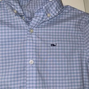 Vineyard Vines Purple/Blue Button Down